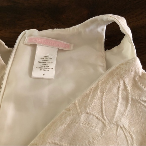 Janie and Jack Dress Bubble Ivory Dress - Picture 7 of 7